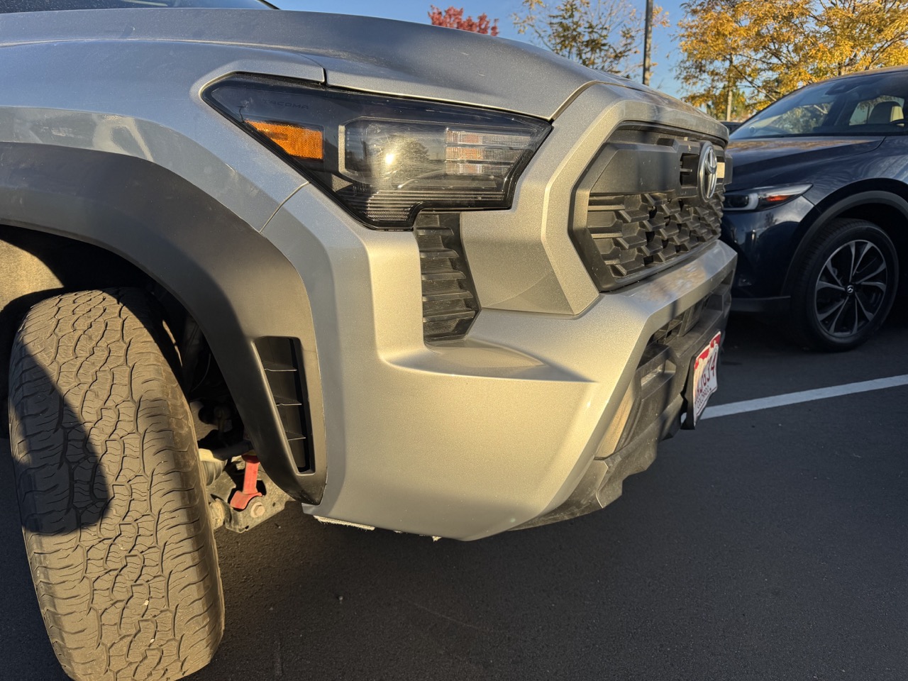 Tailgate after repair